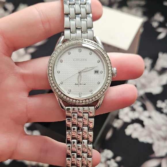 Citizen Women's Eco-Drive Watch with Crystal Accents - Picture 5 of 13